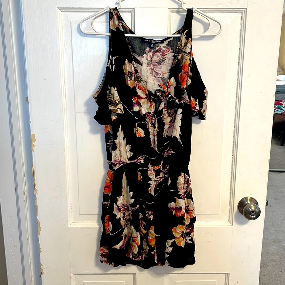 Women’s floral romper